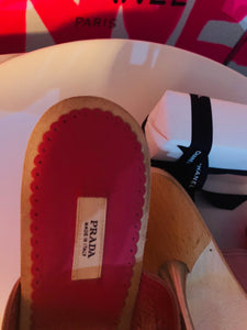 Prada Pink Slippers